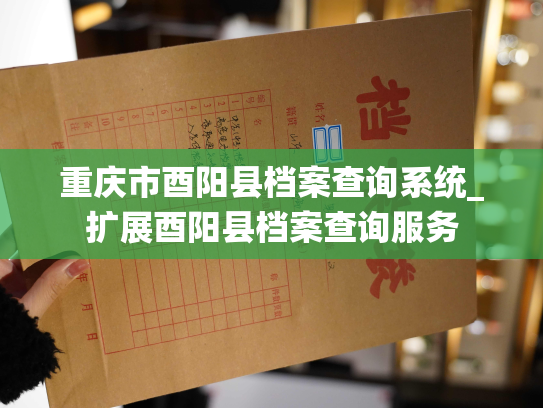 重庆市酉阳县档案查询系统_扩展酉阳县档案查询服务
