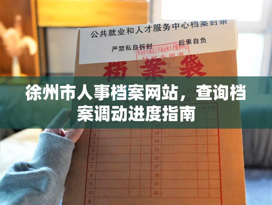 徐州市人事档案网站，查询档案调动进度指南