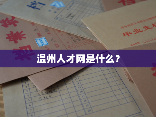 温州人才网是什么？