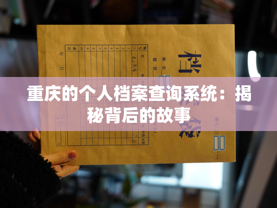 重庆的个人档案查询系统：揭秘背后的故事