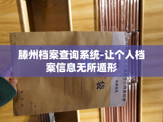 滕州档案查询系统-让个人档案信息无所遁形