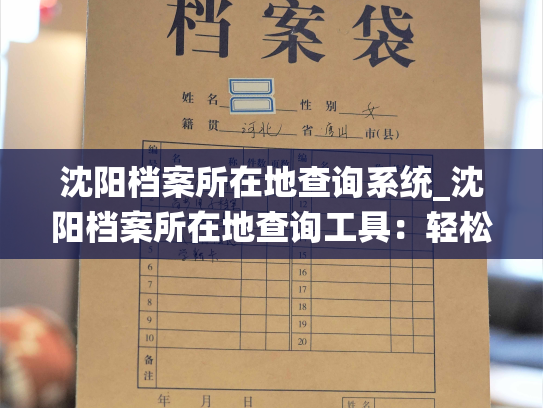 沈阳档案所在地查询系统_沈阳档案所在地查询工具：轻松查找档案存放位置