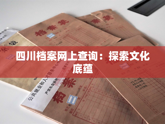 四川档案网上查询：探索文化底蕴
