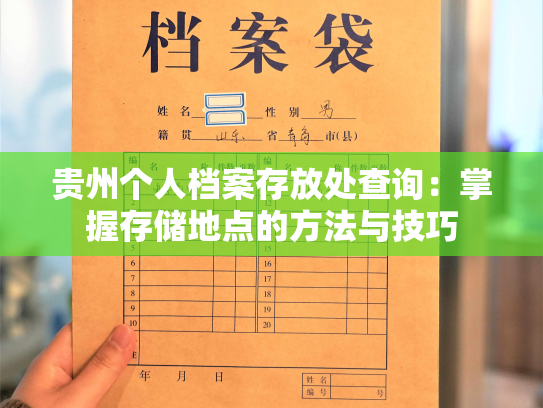 贵州个人档案存放处查询：掌握存储地点的方法与技巧