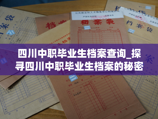 四川中职毕业生档案查询_探寻四川中职毕业生档案的秘密方式