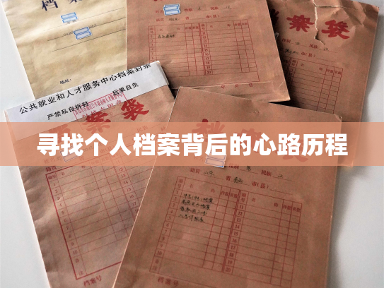 寻找个人档案背后的心路历程