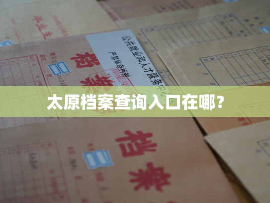 太原档案查询入口在哪？