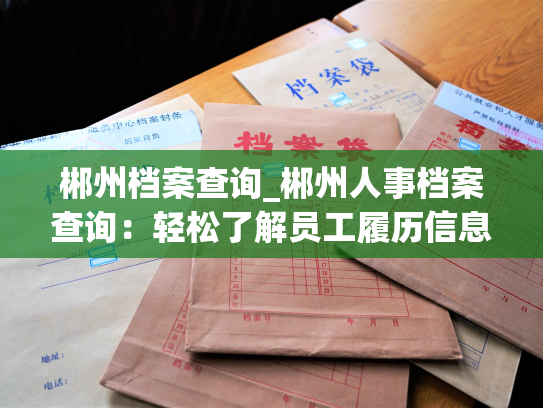郴州档案查询_郴州人事档案查询：轻松了解员工履历信息