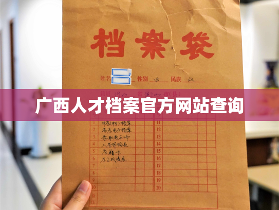 广西人才档案官方网站查询