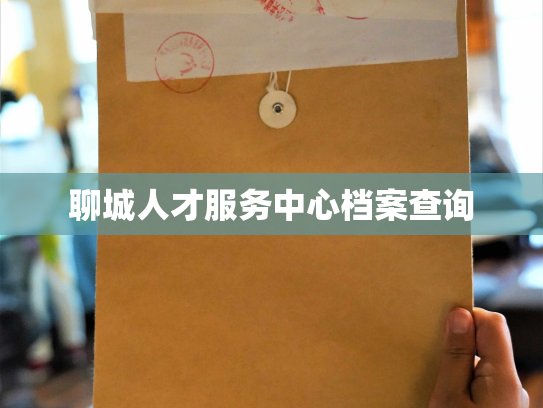 聊城人才服务中心档案查询