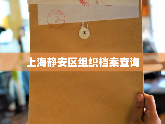 上海静安区组织档案查询