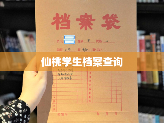 仙桃学生档案查询