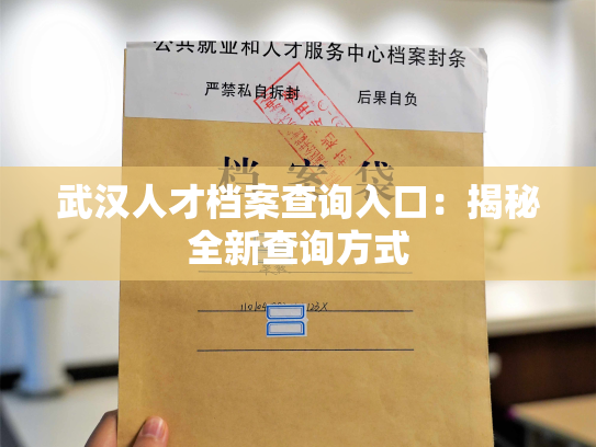 武汉人才档案查询入口：揭秘全新查询方式