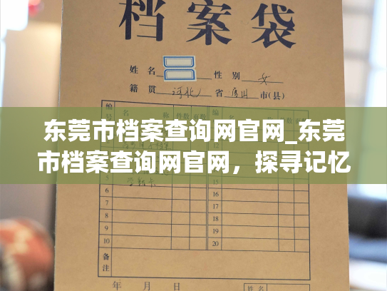 东莞市档案查询网官网_东莞市档案查询网官网，探寻记忆的港湾。