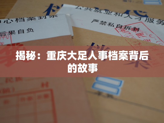 揭秘：重庆大足人事档案背后的故事