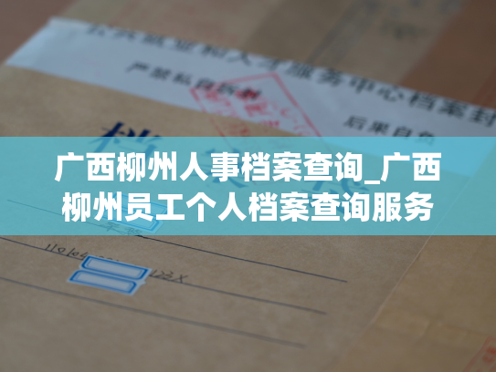广西柳州人事档案查询_广西柳州员工个人档案查询服务