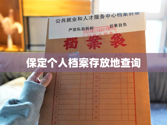 保定个人档案存放地查询