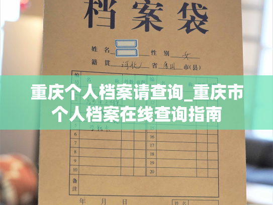 重庆个人档案请查询_重庆市个人档案在线查询指南