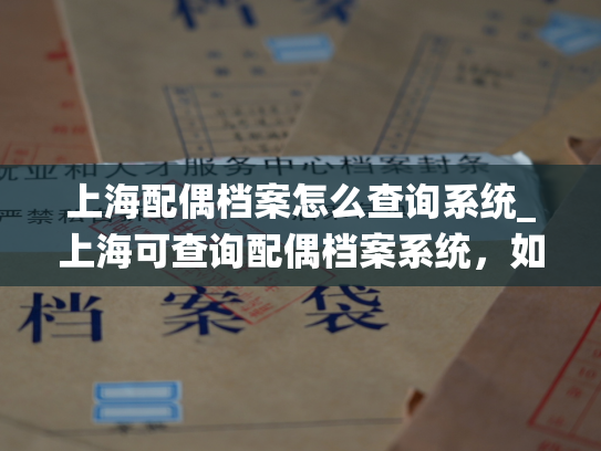 上海配偶档案怎么查询系统_上海可查询配偶档案系统，如何操作？