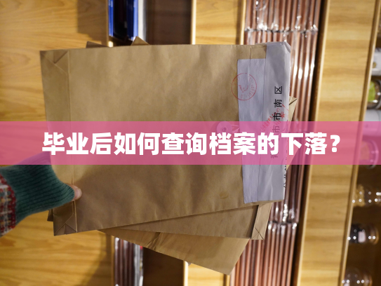毕业后如何查询档案的下落？