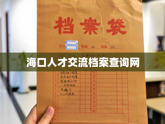 海口人才交流档案查询网