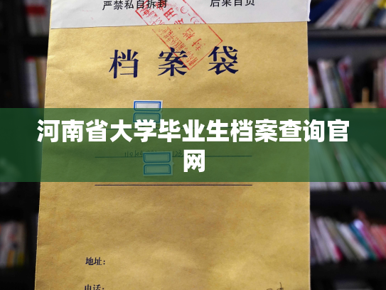 河南省大学毕业生档案查询官网