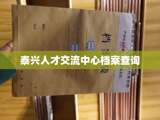泰兴人才交流中心档案查询