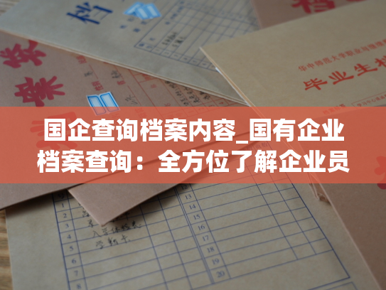 国企查询档案内容_国有企业档案查询：全方位了解企业员工信息