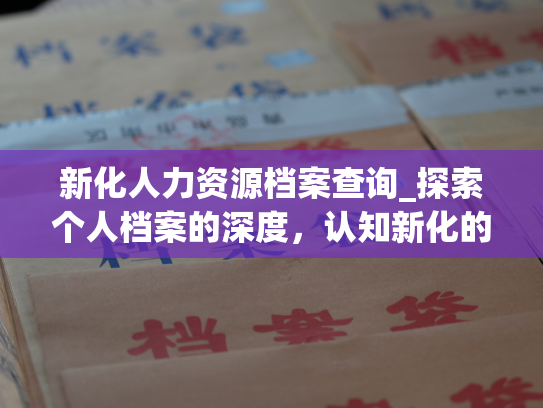 新化人力资源档案查询_探索个人档案的深度，认知新化的人力资源价值