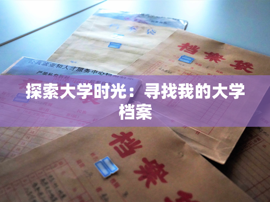 探索大学时光：寻找我的大学档案