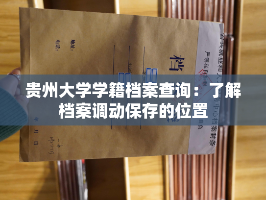 贵州大学学籍档案查询：了解档案调动保存的位置