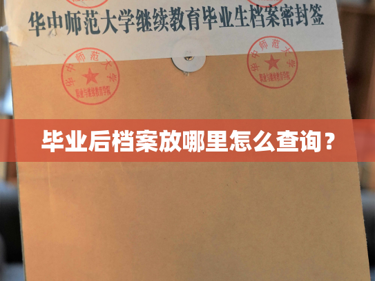 毕业后档案放哪里怎么查询？