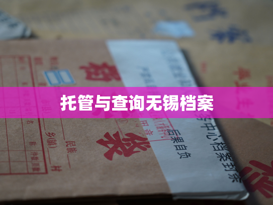 托管与查询无锡档案