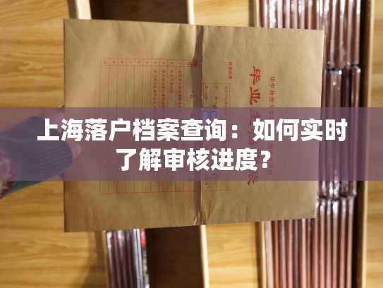 上海落户档案查询：如何实时了解审核进度？