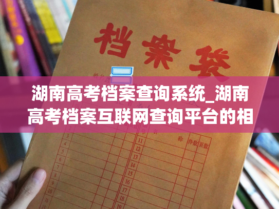 湖南高考档案查询系统_湖南高考档案互联网查询平台的相关进展
