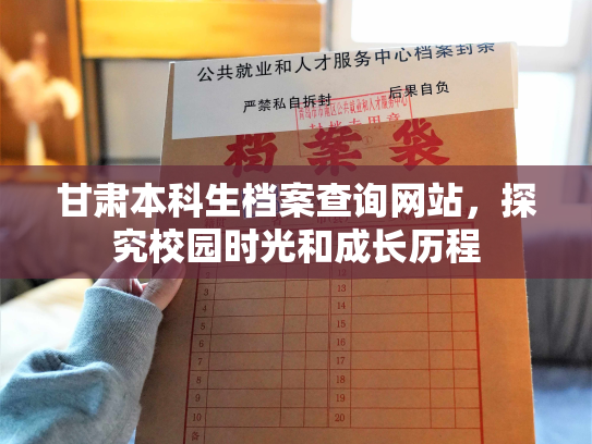 甘肃本科生档案查询网站，探究校园时光和成长历程