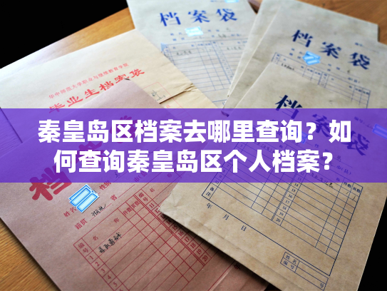 秦皇岛区档案去哪里查询？如何查询秦皇岛区个人档案？