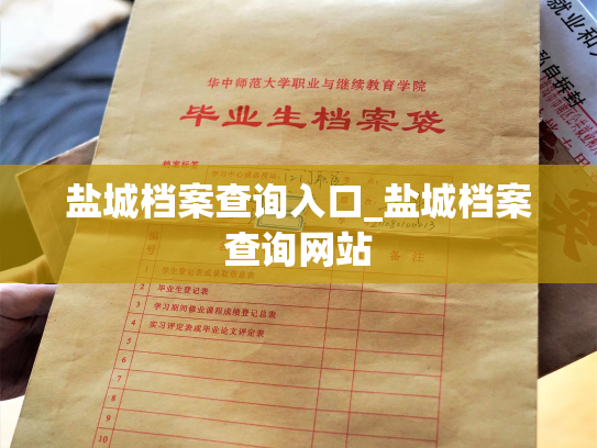 盐城档案查询入口_盐城档案查询网站