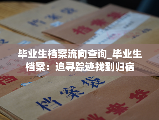 毕业生档案流向查询_毕业生档案：追寻踪迹找到归宿