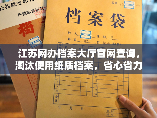 江苏网办档案大厅官网查询，淘汰使用纸质档案，省心省力上网查