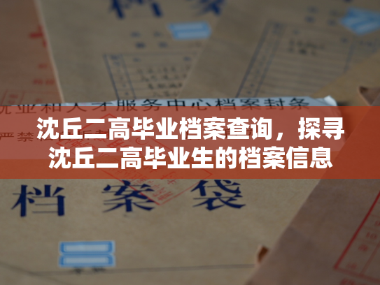 沈丘二高毕业档案查询，探寻沈丘二高毕业生的档案信息