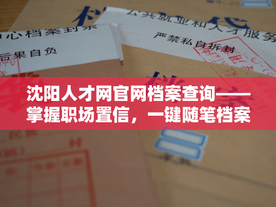 沈阳人才网官网档案查询——掌握职场置信，一键随笔档案检索