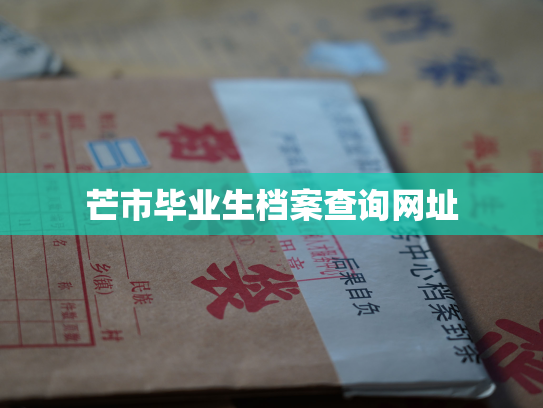 芒市毕业生档案查询网址