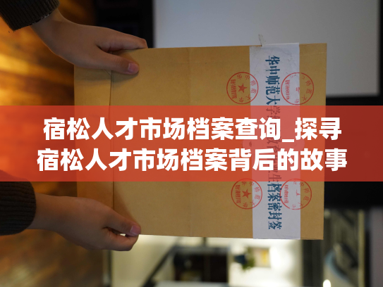 宿松人才市场档案查询_探寻宿松人才市场档案背后的故事