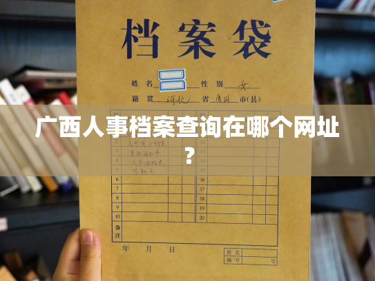 广西人事档案查询在哪个网址？