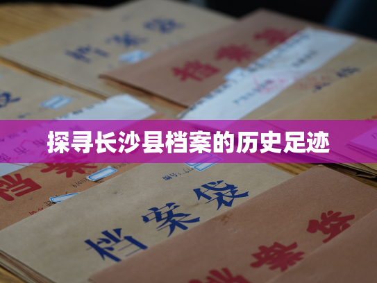探寻长沙县档案的历史足迹