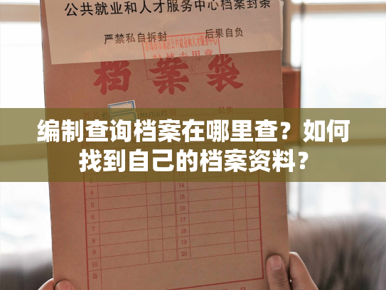 编制查询档案在哪里查？如何找到自己的档案资料？