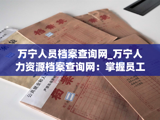 万宁人员档案查询网_万宁人力资源档案查询网：掌握员工踪迹，助力企业管理。