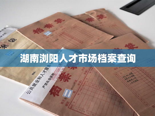 湖南浏阳人才市场档案查询