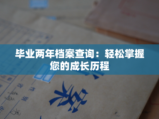 毕业两年档案查询：轻松掌握您的成长历程